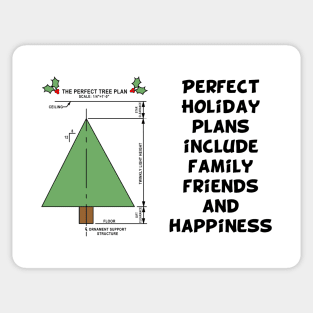 Perfect Holiday Plans Sticker